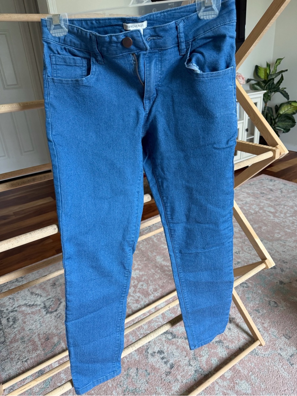 Forever 21 Blue Skinny Jeans